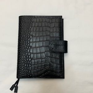 Moterm B6 Black Croc Print Cover
